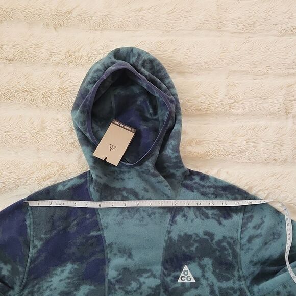 Nike ACG MEN Wolf Tree Allover Print Pullover Hoodie size XS new with tag - Picture 15 of 16